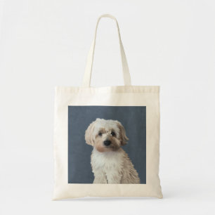 Shorkie-hondenportret Tote Bag