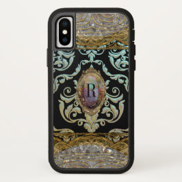 Shorrelyne Monogram beschermende schade iPhone 13 Hoesje