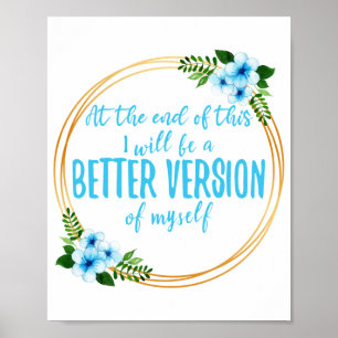 short affirmations about dreams and goals poster