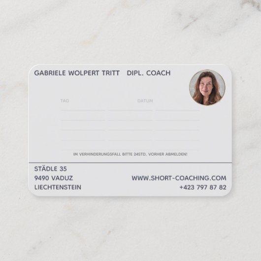 Short-Coaching1 - Visitekaartje BusinessCard (Achterkant)