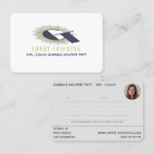 Short-Coaching1 - Visitekaartje BusinessCard (Voorkant / Achterkant)