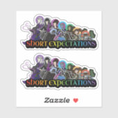 Short Expectations Sticker (Vel)