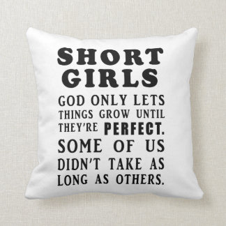 Short Girls Pillow Kussen