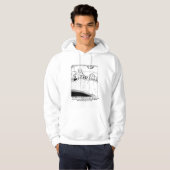 Short Grain Rice Funny Hoodie van Rick London (Voorkant volledig)