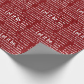 Short Inspirational Quotes On Red Cadeaupapier (Hoek)