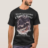 "Short Long & Bait & Switch Cons" Trump Donald WH T-shirt (Voorkant)