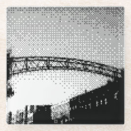 short north district glass onderzetter