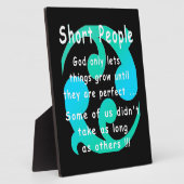 Short People Funny Revenge Design. Fotoplaat (Zijkant)