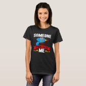 Short People Someone Shrink Rayed Me Sarcastic Sho T-shirt (Voorkant volledig)