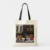 Short Sleevez Canvas tas (Achterkant)