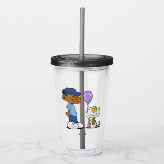 Short Sleevez Cup Acryl Drinkbeker (Voorkant)