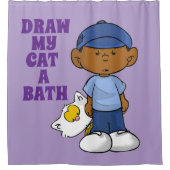 Short Sleevez Douchegordijn (Voorkant)