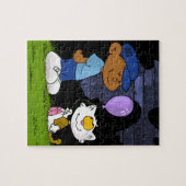 Short Sleevez Jigzaag Puzzle Legpuzzel (Horizontaal)