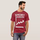 Short Squeezer - Wall Street Bets Meme Stock T-shirt (Voorkant volledig)