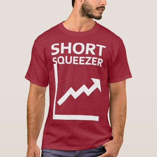 Short Squeezer - Wall Street Bets Meme Stock T-shirt (Voorkant)