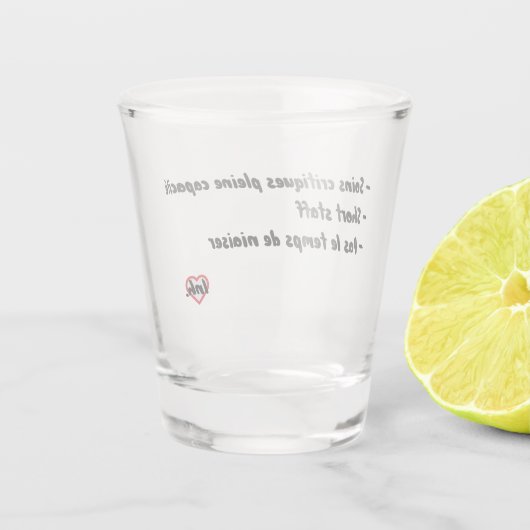 Short staff shot glas (Achterkant)