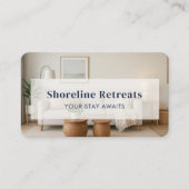 Short Term Rental Professional Visitekaartje (Voorkant)