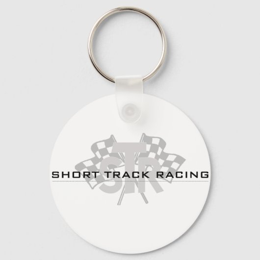 Short Track Racing Sleutelhanger (Voorkant)