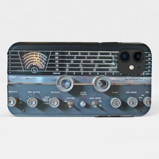 Short Wave Radio iPhone 5 Hoesje (Achterkant (horizontaal))