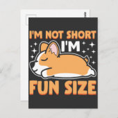 Short Welsh Corgi Pembroke Dog Owner Puppy Lover Briefkaart (Voorkant / Achterkant)