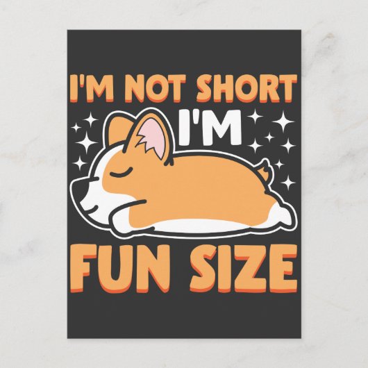 Short Welsh Corgi Pembroke Dog Owner Puppy Lover Briefkaart (Voorkant)