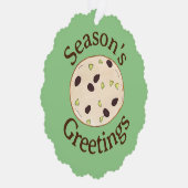 Shortbread Biscuit Kerstkoekjes Bakkerij Ornament Kaart (Rechts)