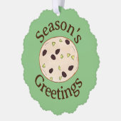 Shortbread Biscuit Kerstkoekjes Bakkerij Ornament Kaart (Links)