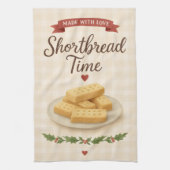 Shortbread Time — "Made with Love"-theedoek Theedoek (Verticaal)