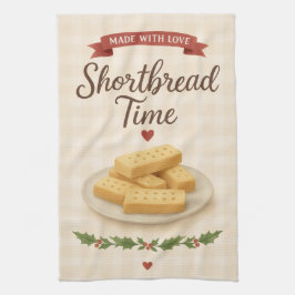 Shortbread Time — "Made with Love"-theedoek Theedoek