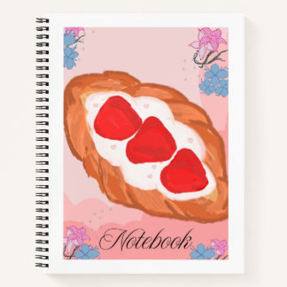 Shortcake croissant notitieboekjes notitieboek