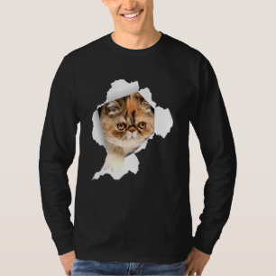 Shorthair katten Torn Cloth Kitten 1 T-shirt