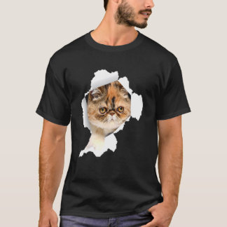Shorthair katten Torn Cloth Kitten 1 T-shirt