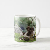 Shorthaired Pointer schattige puppies Koffiemok (Voorkant rechts)