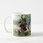 Shorthaired Pointer schattige puppies Koffiemok (Links)