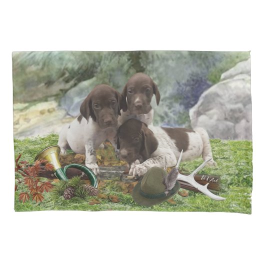 Shorthaired Pointer schattige puppies Kussensloop (Voorkant)