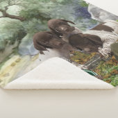 Shorthaired Pointer schattige puppies Sherpa Deken (3/4)