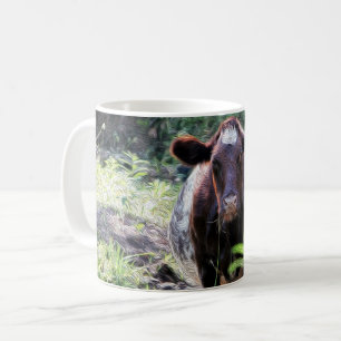 Shorthorn Dairy Cow Cooling in Stream Mok