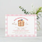 Shortstack Pancake Ontbijt Verjaardag Kaart (Staand voorkant)