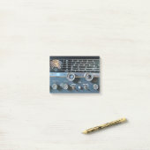 Shortwave Radio Receiver Post-it Nota Post-it® Notes (Op bureau)