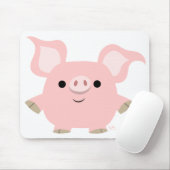 Shorty Cartoon Pig mousepad Muismat (Met muis)