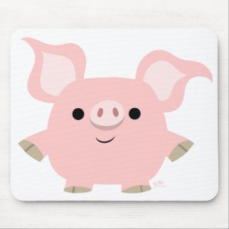 Shorty Cartoon Pig mousepad Muismat