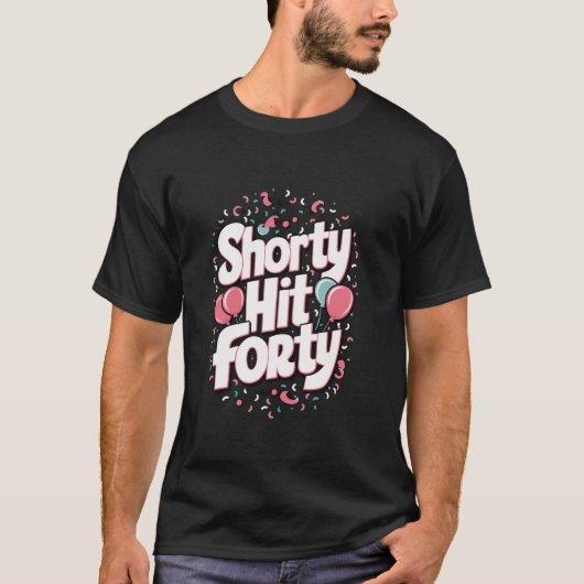 Shorty Hit Forty T-shirt (Voorkant)