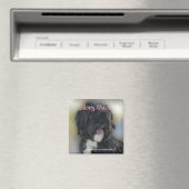 Shorty Lhasa Apso-Shih Tzu magneet-personaliseren Magneet (Insitu (Vaatwasser))