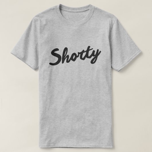 SHORTY T-SHIRT (Design voorkant)