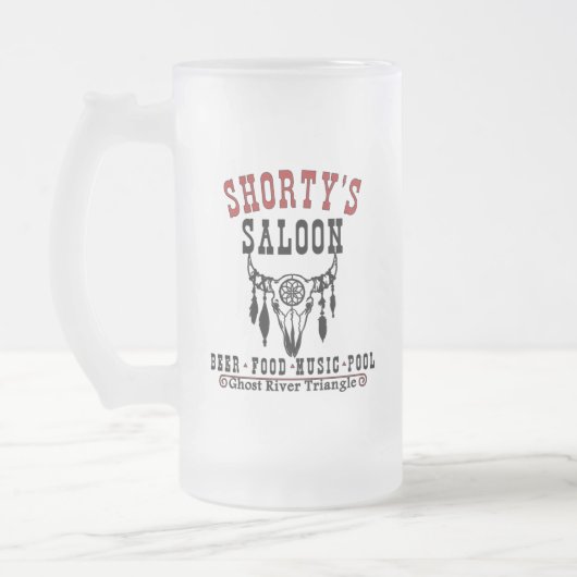 Shorty's Saloon Matglas Bierpul (Links)