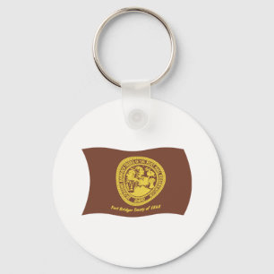 Shoshone Bannock Stammen Vlag Sleutelhanger