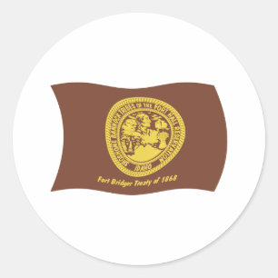 Shoshone Bannock Stammen Vlag Sticker