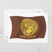 Shoshone Bannock Tribes Flag Briefkaart (Voorkant / Achterkant)