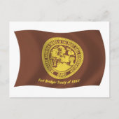 Shoshone Bannock Tribes Flag Briefkaart (Voorkant)