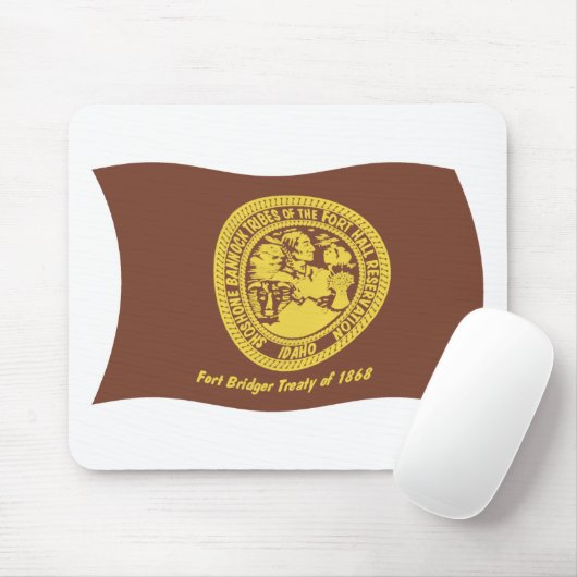Shoshone Bannock Tribes Flag Mousepad Muismat (Met muis)